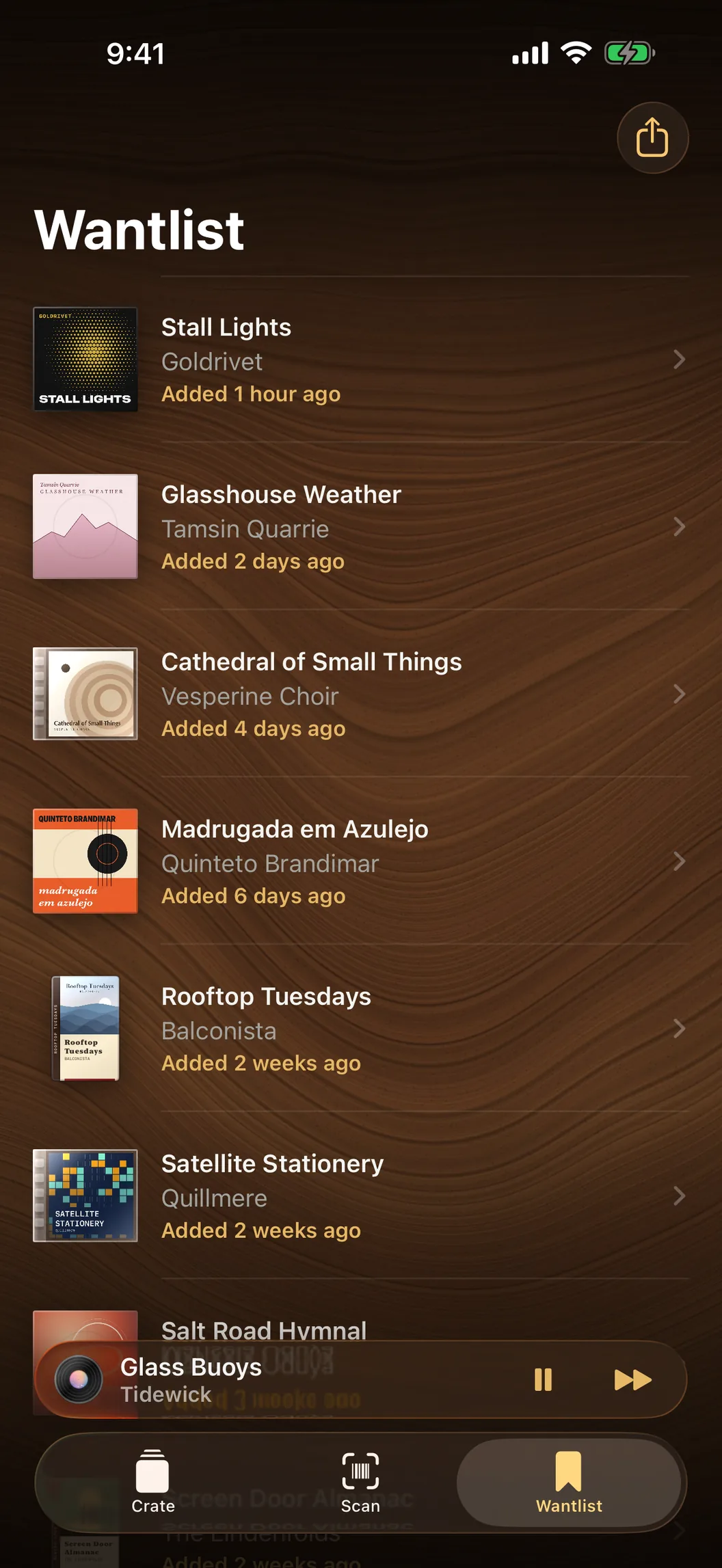 The Recs wantlist: records to look for on the next dig, newest first